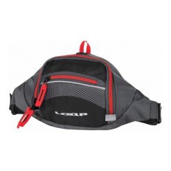 Torba na pas unisex Loap Tula czarno-czerwona. Czarne torebki klasyczne damskie Erima, bez wzorów, z poliesteru, bez dodatków. Za 139.99 zł.