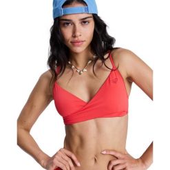 Stanik bikini typu bralette dla Kobiety SOLID ESSENTIALS Czerwony. Czerwone bikini damskie Roxy, bez wzorów. Za 149.99 zł.