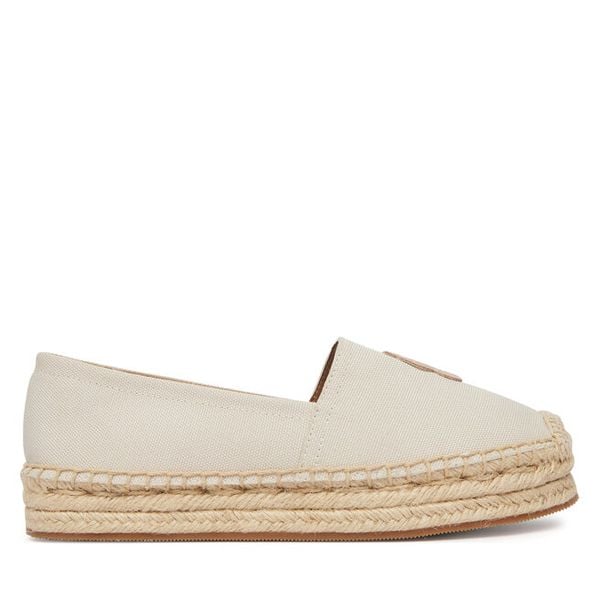 Espadryle BOSS. Brązowe espadryle damskie Boss, bez wzorów, bez obcasa. Za 629.99 zł.