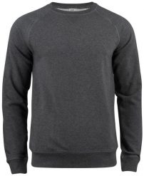 Clique Premium OC Roundneck bluza z bawełny organicznej i poliestru z. Szare bluzy bez kaptura męskie CLIQUE, m, z bawełny. Za 232.93 zł.
