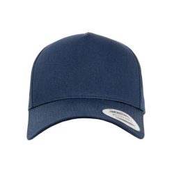 Czapka Flexfit 5-panel curved. Niebieskie czapki męskie FLEXFIT, bez wzorów. Za 72.40 zł.