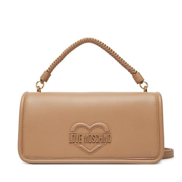 Torebka LOVE MOSCHINO. Brązowe torebki klasyczne damskie Love Moschino, bez wzorów, bez dodatków. Za 1,009.00 zł.