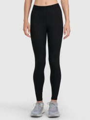 4F Legginsy w kolorze czarnym rozmiar: S. Czarne legginsy damskie 4f, s, bez wzorów, z bawełny. Za 83.42 zł.