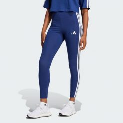 Legginsy Adidas Sport W 3S Sj Leg Damskie. Białe legginsy damskie Adidas, s, bez wzorów. Za 129.00 zł.