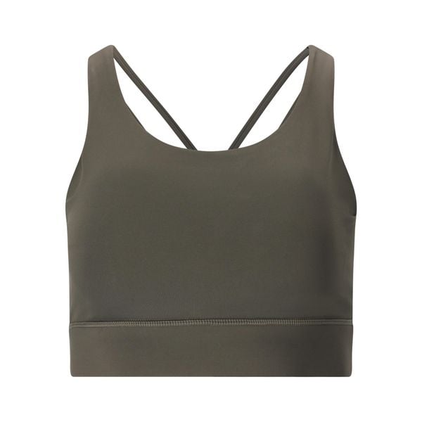 Biustonosz dla kobiet Athlecia Lavigne. Brązowe biustonosze sportowe damskie Athlecia, bez wzorów. Za 150.00 zł.