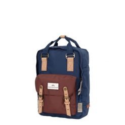 Plecak miejski Doughnut Macaroon Jungle II - navy. Niebieskie plecaki damskie Doughnut, bez wzorów. Za 319.99 zł.