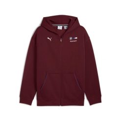 Bluza z kapturem z pełnym zamkiem błyskawicznym Puma BMW MMS ESS. Czerwone bluzy z kapturem męskie Puma, m. W wyprzedaży za 299.50 zł.