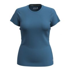 Koszulka termoaktywna damska Smartwool Merino. Niebieskie bielizna termoaktywna damska Smartwool, xs, bez wzorów, z wełny. Za 299.99 zł.