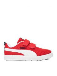 Puma Sneakersy COURTFLEX V3 MESH PS 39808501 Czerwony. Czerwone buty sportowe chłopięce Puma, z materiału, bez zapięcia. Za 149.99 zł.