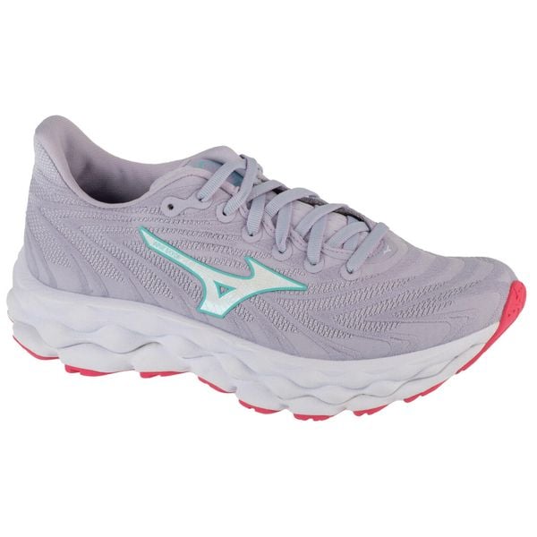 Buty do biegania damskie, Wave Sky 8. Białe obuwie do biegania damskie Mizuno, mizuno wave. Za 649.99 zł.