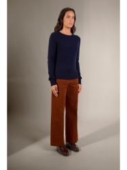 Perfect Cashmere Kaszmirowy sweter w kolorze granatowym rozmiar: XL. Niebieskie swetry klasyczne damskie Perfect Cashmere, xl, z kaszmiru, bez kołnierzyka. Za 347.99 zł.