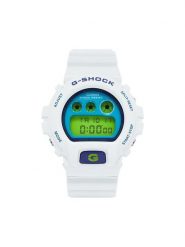 Casio Zegarek DW-6900RCS-7ER Biały. Białe, cyfrowe zegarki męskie G-Shock. Za 479.99 zł.