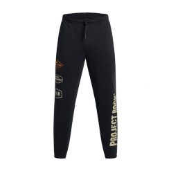 Spodnie męskie Under Armour Project Rock Heavyweight Tools Of The Trade. Brązowe spodnie sportowe męskie Under Armour. Za 309.99 zł.
