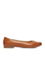Lasocki Baleriny CEO-RST-ERICA-61 Beżowy. Brązowe baleriny damskie Lasocki, bez wzorów, ze skóry, bez obcasa. Za 149.99 zł.