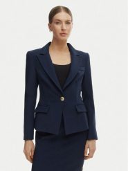 Rinascimento Marynarka CFC0128649003 Granatowy Slim Fit. Niebieskie marynarki i żakiety damskie RINASCIMENTO, xs, bez wzorów, z syntetyku. Za 749.99 zł.