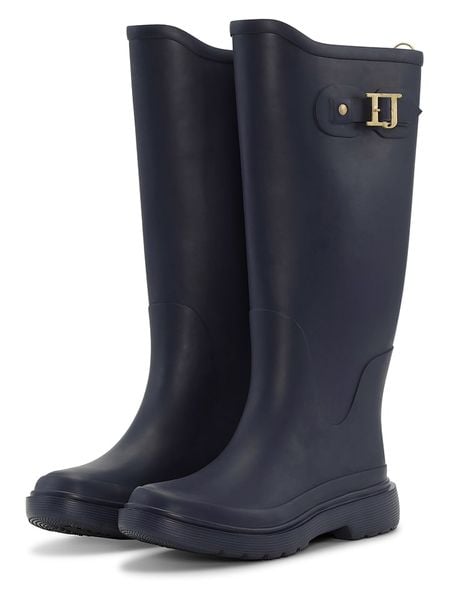 Ilse Jacobsen Kalosze w kolorze granatowym rozmiar: 40. Niebieskie kalosze damskie Ilse Jacobsen, bez wzorów, z materiału. Za 185.76 zł.
