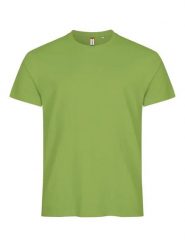 Clique Basic-T męski T-shirt dopasowany, light green. Zielone t-shirty męskie CLIQUE, m, bez wzorów, z bawełny, bez kołnierzyka. Za 82.69 zł.