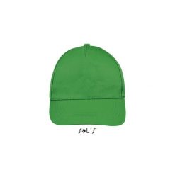 Czapka Sol's Buzz. Zielone czapki z daszkiem damskie SOL'S, bez wzorów. Za 20.00 zł.