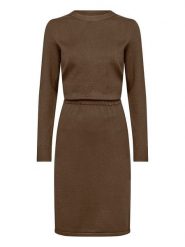 SAINT TROPEZ Sukienka "Mila" w kolorze brązowym rozmiar: XL. Brązowe sukienki damskie Saint Tropez, na imprezę, s, bez wzorów, z wiskozy, klasyczne, bez kołnierzyka, bez ramiączek, mini. Za 166.10 zł.