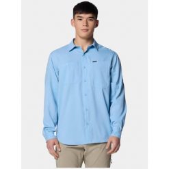 Koszulka turystyczna męska Columbia Silver Ridge Utility Lite. Niebieskie koszulki męskie z długim rękawem Columbia, l. W wyprzedaży za 271.15 zł.