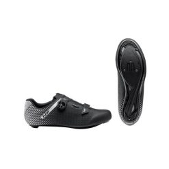 Buty rowerowe szosowe męskie NORTHWAVE CORE PLUS 2 czarne. Czarne buty trekkingowe męskie Northwave, bez zapięcia, rowerowe. Za 509.99 zł.