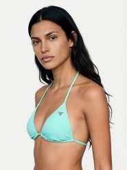 Guess Góra od bikini E6GJ44 KF442 Zielony. Zielone bikini damskie Guess, z aplikacjami. Za 199.99 zł.