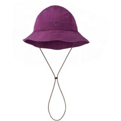 Kapelusz BUFF GO BUCKET HAT SOLID. Fioletowe kapelusze damskie Buff, bez wzorów. Za 179.99 zł.