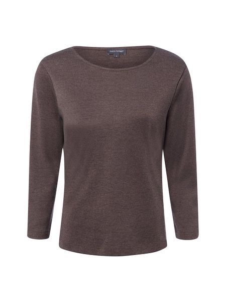 Franco Callegari Koszulka Kobiety Bawełna (100%) brązowy, S. Brązowe t-shirty damskie Franco Callegari, s, bez wzorów, z bawełny, bez kołnierzyka. Za 149.95 zł.