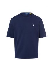 Polo Ralph Lauren T-shirt - luźny krój Mężczyźni Bawełna niebieski jednolity, M. Niebieskie koszulki polo męskie Polo Ralph Lauren, m, bez wzorów, z bawełny, bez ramiączek. Za 549.95 zł.