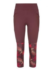 Kilpi Legginsy w kolorze bordowym rozmiar: 34. Czerwone legginsy damskie Kilpi, bez wzorów, z materiału. Za 70.24 zł.