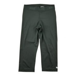 Second life - Damskie legginsy Dri-Fit w kolorze czarnym - Jak nowy. Czarne legginsy damskie Nike, bez wzorów, na jogę i pilates, dri-fit (nike). Za 85.16 zł.