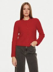 Vero Moda Kardigan Awsome 10320724 Czerwony Standard Fit. Czerwone kardigany damskie Vero Moda, xl, bez wzorów, z syntetyku. Za 99.99 zł.