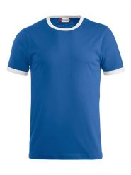 Clique Koszulka Nome unisex z czesanej, wstępnie kurczonej bawełny -. Niebieskie t-shirty damskie CLIQUE, s, bez wzorów, z bawełny, bez kołnierzyka. Za 101.52 zł.
