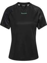 Koszulka damska Hummel Blaze26 Pro. Czarne topy sportowe damskie HUMMEL, l, bez wzorów, z materiału, bez ramiączek. Za 167.00 zł.