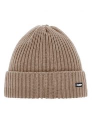 Eisbär Czapka "Ripp" w kolorze jasnobrązowym rozmiar: onesize. Brązowe czapki męskie Eisbar, z aplikacjami, prążkowane, sportowe. Za 94.78 zł.