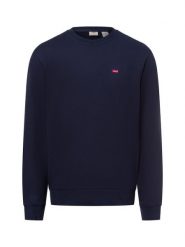 Levi's bluza nierozpinana Mężczyźni Materiał dresowy niebieski, M. Niebieskie bluzy bez kaptura męskie Levi's, m, z dresówki. Za 299.95 zł.
