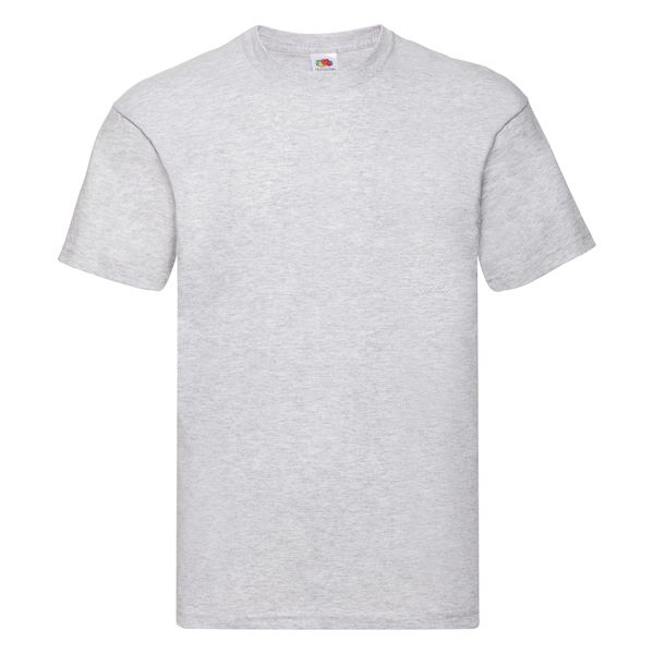 Szara koszulka dla dorosłych Fruit Of The Loom Original T. Czerwone t-shirty damskie Fruit of the Loom, xl, bez wzorów, z bawełny, bez kołnierzyka. Za 125.99 zł.