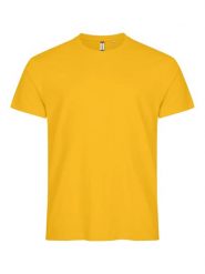Clique Basic-T T-shirt męski dopasowany krój – lemon. Żółte t-shirty męskie CLIQUE, m, bez wzorów, z bawełny, bez kołnierzyka. Za 82.57 zł.