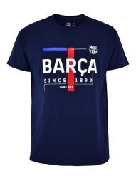 Barça - 1899 koszulka z okrągłym dekoltem - 2XL. Białe t-shirty sportowe męskie FC Barcelona, s, z bawełny, bez ramiączek, do piłki nożnej. Za 122.98 zł.