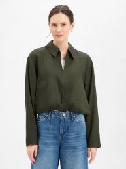 Msch Copenhagen Kurtka damska - MSCHEsterika Kobiety Sztuczne włókno zielony jednolity, M/L. Zielone kurtki damskie MSCH Copenhagen, l, bez wzorów, z tkaniny, bez kaptura. Za 499.95 zł.