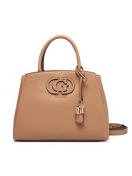 Guess Torebka Isola HWBG99 05060 Beżowy. Brązowe torebki klasyczne damskie Guess, z aplikacjami, ze skóry, bez dodatków. Za 634.99 zł.