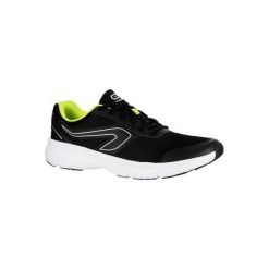 Buty do biegania RUN CUSHION męskie. Czarne obuwie do biegania damskie KALENJI. Za 79.99 zł.