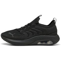 Buty sportowe Puma Ayro Street. Czarne buty sportowe na co dzień damskie Puma, z materiału, bez zapięcia. Za 390.00 zł.