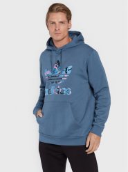 Adidas Bluza Camo Series Infill HK2802 Granatowy Regular Fit. Niebieskie bluzy bez kaptura męskie Adidas, m, z syntetyku. Za 289.99 zł.