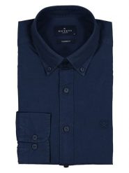 Hackett London Koszula - Tailored fit - w kolorze granatowym rozmiar: XL. Niebieskie koszule męskie Hackett London, xl, bez wzorów, z bawełny, bez kołnierzyka, bez ramiączek. Za 217.99 zł.