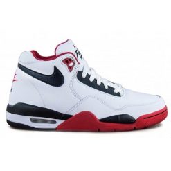 Buty Nike Flight Legacy M BQ4212-100 białe. Białe buty sportowe na co dzień męskie z materiału, bez zapięcia. Za 669.43 zł.