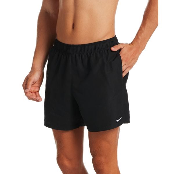 Spodenki kąpielowe męskie Nike Volley czarne NESSA560 001. Czarne kąpielówki męskie Nike, l, bez wzorów, z materiału, do pływania. Za 140.99 zł.