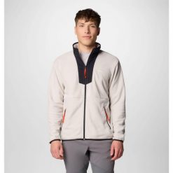 Bluza męska Columbia Sequoia Grove FZ Fleece. Białe bluzy bez kaptura męskie Columbia, m. Za 224.99 zł.
