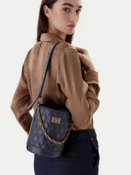 Marciano Guess Torebka 6RGZ13 7415A Granatowy. Niebieskie torebki klasyczne damskie Marciano Guess, z aplikacjami, ze skóry, bez dodatków. Za 889.99 zł.