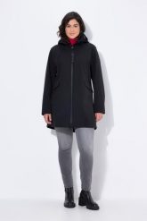 Damskie Kurtka softshellowa HYPRAR hydrofobowa kaptur. Czerwone kurtki damskie Ulla Popken, plus size, bez wzorów, z materiału, bez kaptura. Za 639.99 zł.